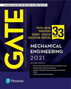 Gate Topic-Wise Previous Years' Solved Question Papers Mechanical Engineering