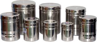 Tactware Steel Grocery Container  - 2.5 L, 2.1 L, 1.5 L, 1 L, 0.85 L, 0.65 L, 0.45 L, 0.25 L