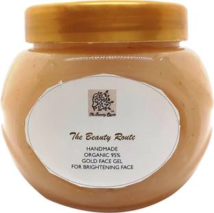 THE BEAUTY ROUTE gold face gel big Face Wash