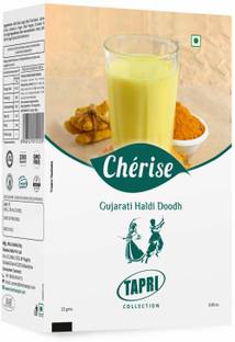 Cherise Instant Premix Gujarati Haldi Doodh - 7 Sachets x 23g, 161 gm (Made from Natural Ingredients) Flavored Milk Powder