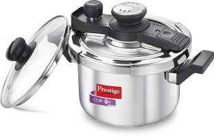 Prestige SVACHH SS CLIP ON 5 LTR PRESSURE COOKER 5 L Outer Lid Induction Bottom Pressure Cooker
