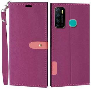 Krofty Flip Cover for Infinix Hot 9