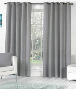 Flipkart SmartBuy 153 cm (5 ft) Window Polyester Curtain (Pack Of 2)
