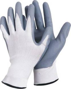 Mehatas Safety universal Protective Gloves Stab Cut Resistant Metal Mesh Anti Abrasion Construction Nylon, Rubber  Safety Gloves