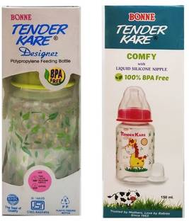 BONNE Comfy & Designer feeding bottles (150ml) (set of 2) - 150 ml