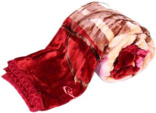 Swikon star Floral Double Mink Blanket for  Heavy Winter