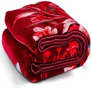 Changers Floral Double Mink Blanket for  Heavy Winter