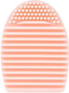 MINISO Makeup Brush Cleaning Mat Makeup Cleaning Brush Scrubber Mat Portable Washing Tool Cosmetic Brush Cleaner with Suction Cup