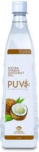 Puvi Extra Virgin Cold Pressed Coconut Oil 1L Coconut Oil Plastic Bottle