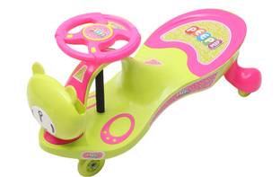 PEEPEE Scratch Free Twister Magic Swing Cars for Kids with Light and Sound Functions Rideons & Wagons Battery Operated Ride On