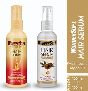 Wondersoft Professional Hair Serum With Keratin And Argan