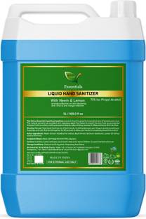 Bioly Hand sanitizer kills 99.99% germs and infection without water with triple action formula sanitizes hands, pH balanced, nourishes skin Can Hand Sanitizer Can
