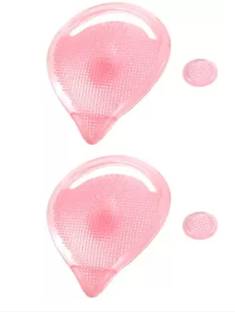 Gugzy Silicon Pore Cleansing Pad Blackhead Washing Remover Face Clean Soft Nose Brush Pore Cleaner Beauty Tool, Makeup Cosmetic Cleaner Skin Care Face Cleaning Massage Pad Soft Silicone Anti-slip pimple blackhead remover brush tool