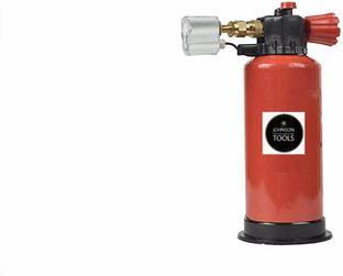 Johnson Chetna Jewellery Tools Portable Gas Torch Gun (refillable) with Ignition Switch, used as, Burner, Lighter, Flamethrower, Soldering Tourch tool. (TORCH GUN ONLY) Flambe Torch