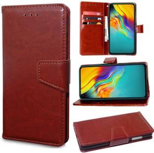 Unistuff Flip Cover for Infinix Hot 9, Infinix Hot 9 Pro