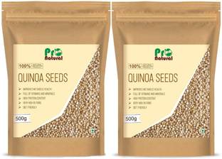 Pronatural Quinoa Seed for Weight Loss, High in Proteins & Calcium/ Rich in Fiber, 500X2gms Quinoa