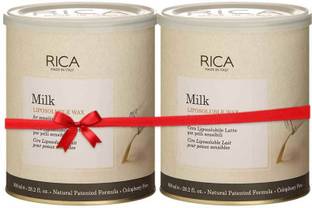 Rica Milk Wax for Sensitive Skin – Set of 2 – Made in Italy Wax