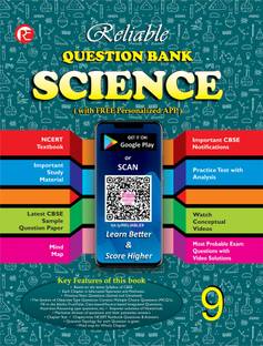 Reliable Question Bank Class 9 Science Book Chapterwise & Topicwise Includes Objective Type & Source Based Questions (For 2021 Exam)