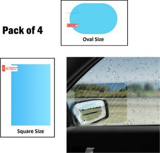 HSR Rainproof Rear View Mirror Protective Soft Film Car Mirror Rain Blocker