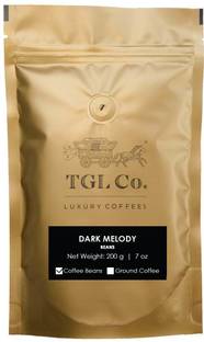 TGL Co. Dark Melody 100% Arabica Roasted Coffee Beans | Coffee Beans Roast & Ground Coffee