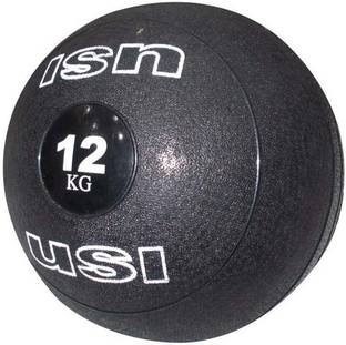 usi Slam Ball, Moulded Vinyl Slam Ball 12Kg, Ideal For Slamming Exercise Dead Bounce Medicine Ball