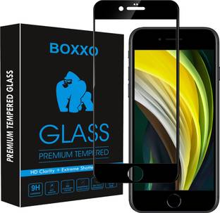Boxxo Edge To Edge Tempered Glass for Apple iPhone SE 2020