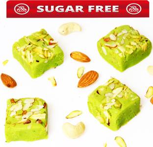 Ghasitaram Gifts SugarfreePista mawa barfi Box