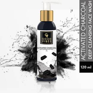 GOOD VIBES Deep Cleansing  - Activated Charcoal Face Wash