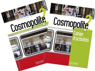 Cosmopolite A2 Textbook + Workbook with 2 CD (2 Book Set)