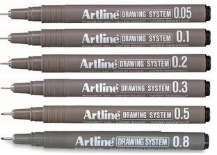 Artline Drawing System Technical Pen Fineliner Pen