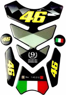 BIKER SHOPPEE VR||46 PREMIUM TANK PAD Bike Tank Pad