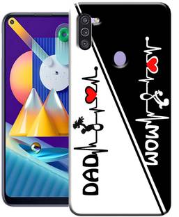 हेक्साकेस बैक कवर Samsung M11 Mobile back cover / Samsung M 11 back cover के लिए