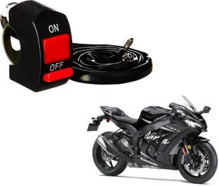 WolkomHome bike on off switch Handlebar Switches For Kawasaki Ninja ZX-10RR 15 A Two Way Electrical Switch