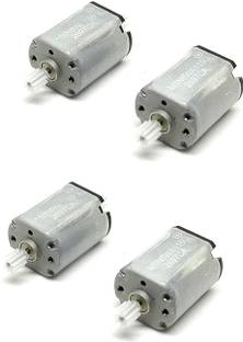 इन्वेंतो 4pcs N20 3.7V Mini Drone Dual Shaft DC Motor 10x12x15mm 6000 RPM with 9 Teeth Plastic Gear both side For Airplane Helicopter Drones Toy Car Robot DIY पॉवर सप्लाई इलेक्ट्रॉनिक हॉबी किट