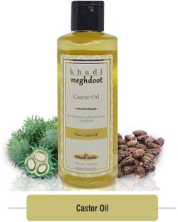 KHADI MEGHDOOT Castor Oil 210ml Hair Oil