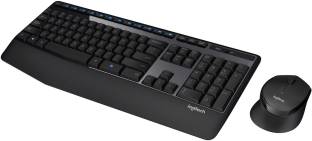 Logitech MK345/Wireless Compact,Win Mac,Desktop,Tablet,Smartphone,LaptopCompatible Wireless Laptop Keyboard