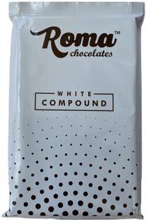 roma chocolates WHITE COMPOUND BAR Bars