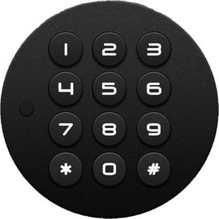 OZONE Zinc Alloy Metallic Electronic locks