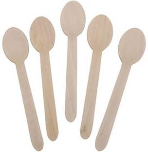 SOFTWOOD Disposable Wooden Ice-cream Spoon Set