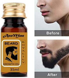 AroMine Beard Growth OIL ( ROYAL LOOK) For Men- Hair Oil