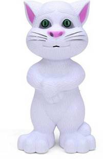 AS TRADERS Talking Tom Cat Toy For Kids Intelligent Speaking Repeats What You Say_29