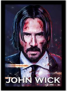 John Wick Wall Poster with Frame | Paper Print
