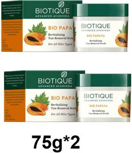 BIOTIQUE Bio Papaya Revitalizing Tan-removal  Scrub