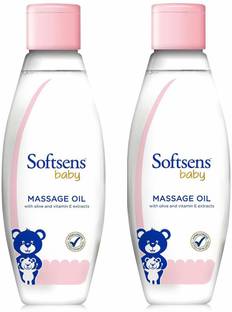 Softsens Baby Massage Oil 200ml (Pack of 2)