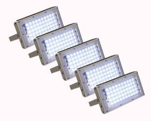 RIBQO pack of 5 flood light 50 watt Flood Light Outdoor Lamp