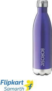 BOROSIL Stainless Steel Hydra 750 ml Steel Bottle