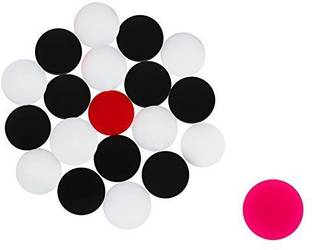 VINNEY 20 caram coins Microfibre Carrom Striker (Multicolor) Carrom Pawns