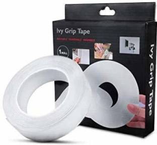 Nirvik Double Sided Nano Adhesive Tape,Washable Traceless Nano Gel Tape Grip Tape Grip Tape
