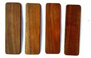 Naad Sheesham Wood Jaisalmer Khartal (Brown) Kartal Instrument