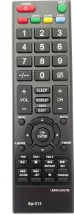 LipiWorld SP-312 LED33 (LX279) LCD LED TV Universal Compatible for  speedcon Remote Controller